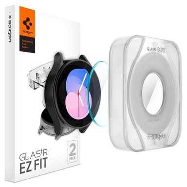 Spigen Samsung Galaxy Watch 4/5 40mm Näytönsuoja GLAS.tR EZ Fit 2-pakkaus