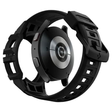 Spigen Samsung Galaxy Watch 4/5 44mm Kuori Ranneke Rugged Armor Pro Musta