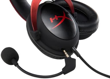 HyperX Cloud II pelikuulokkeet (musta/punainen)