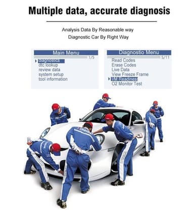 ELM327 OBD2 Autodiagnostiikka skanneri