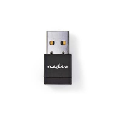 Langattoman Verkon Dongle + Antenni | AC600 | Kaksoiskaista | Musta