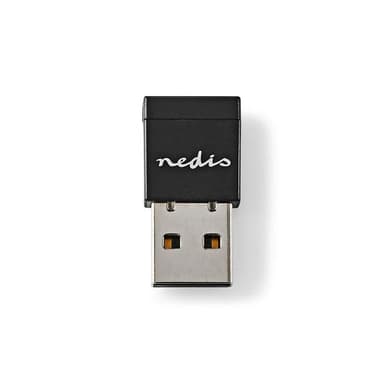 Langattoman Verkon Dongle + Antenni | AC600 | Kaksoiskaista | Musta