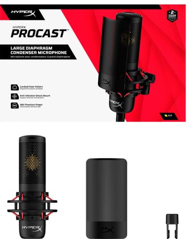 HyperX ProCast pelimikrofoni
