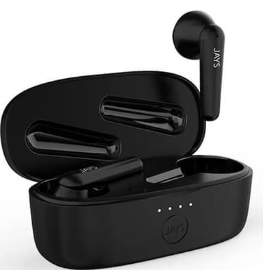 Jays t-Six täysin langattomat in-ear kuulokkeet (musta)
