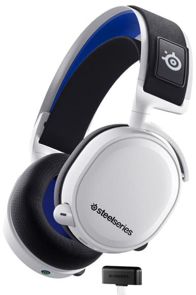 SteelSeries Arctis 7P Plus Wireless pelikuulokkeet (valkoinen)