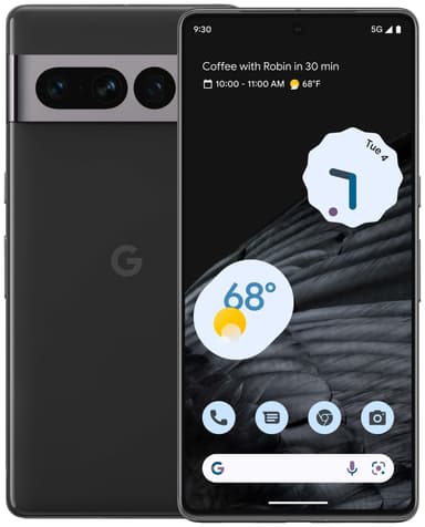 Google Pixel 7 Pro älypuhelin 12/128 GB (Obsidian)