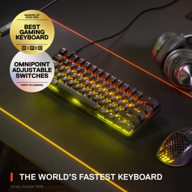 SteelSeries Apex Pro Mini pelinäppäimistö