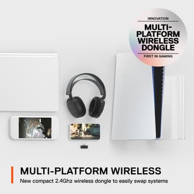 SteelSeries Arctis 7 Plus Wireless pelikuulokkeet (musta)