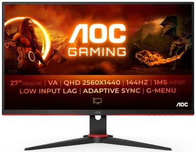 AOC Q27G2E/BK 27" pelinäyttö