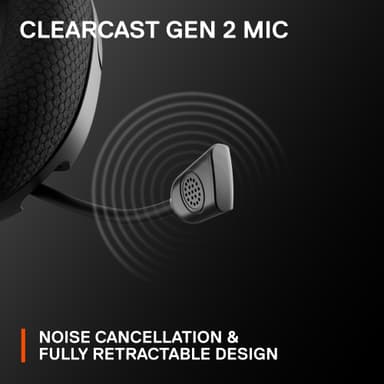 SteelSeries Arctis Nova 1P pelikuulokkeet (musta)