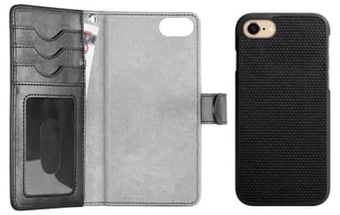 iDeal Magnet iPhone 6/7/8/SE Gen. 2/3 lompakkokotelo (musta)