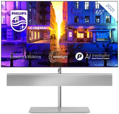 Philips 65" OLED986 4K OLED+ älytelevisio (2021)