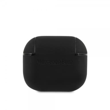 Mercedes Benz AirPods 3 Kuori Metal Logo Musta