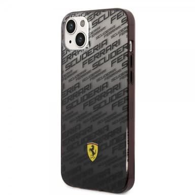 Ferrari iPhone 14 Plus Kuori Gradient Scuderia Musta