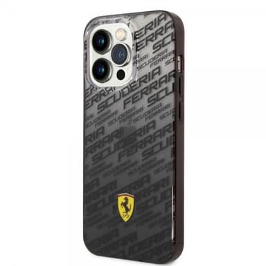 Ferrari iPhone 14 Pro Kuori Gradient Scuderia Musta