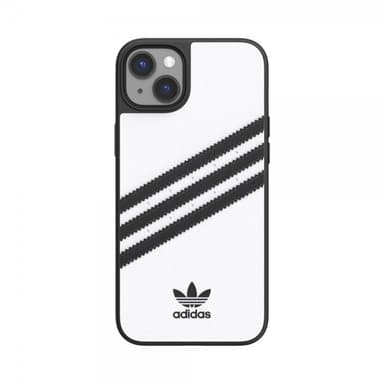 Adidas iPhone 14 Plus Kuori 3 Stripes Snap Case Valkoinen Musta