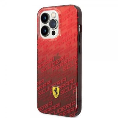 Ferrari iPhone 14 Pro Max Kuori Gradient Scuderia Punainen