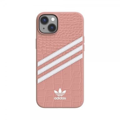 Adidas iPhone 14 Plus Kuori 3 Stripes Snap Case Alligator Pink
