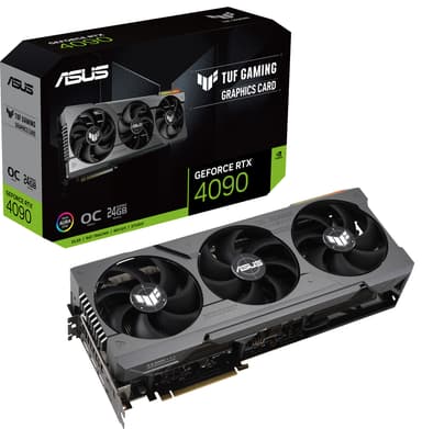 ASUS TUF RTX 4090 OC Edition 24GB GAMING näytönohjain