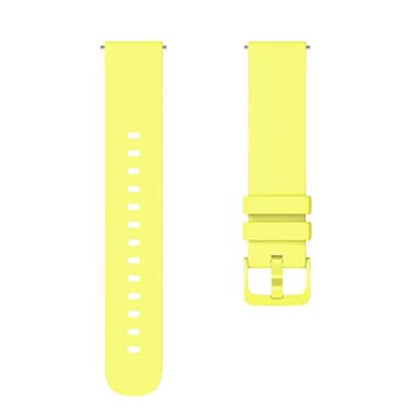 SKALO Silikoniranneke Garmin Venu 2 Plus - Keltainen