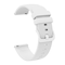SKALO Silikoniranneke Samsung Watch Active2 44mm - Valkoinen