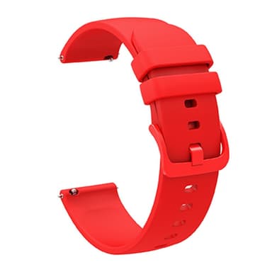 SKALO Silikoniranneke Samsung Watch 3 41mm - Punainen