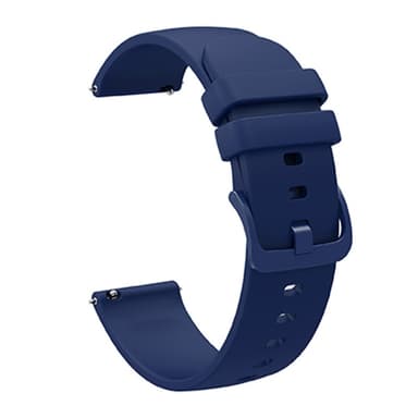 SKALO Silikoniranneke Garmin Vivomove 3 - Tummansininen