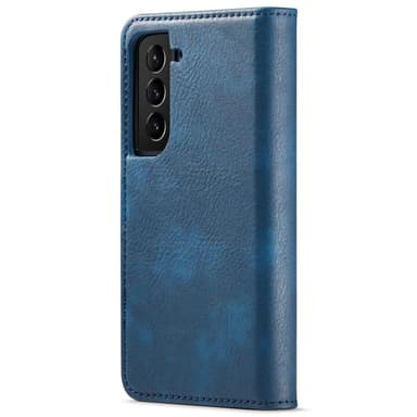 DG MING Samsung S22 2-in-1 magneetti lompakkokotelo - Sininen