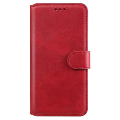 SKALO iPhone 13 Pro Max Classic Lompakkokotelo - Punainen