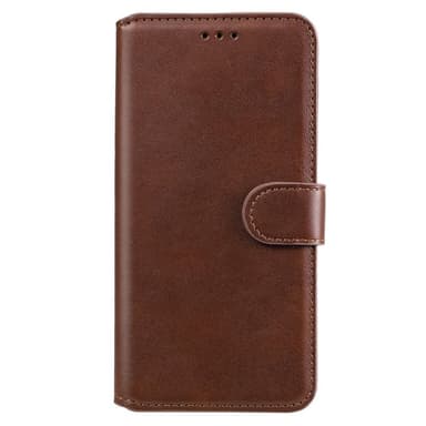 SKALO Samsung A22 5G Classic Lompakkokotelo - Ruskea