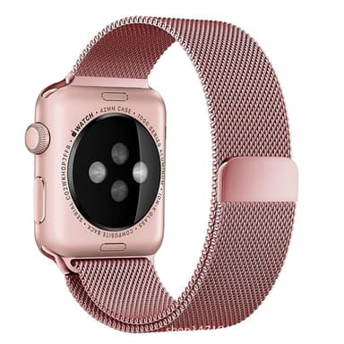 SKALO Milanese Loop Apple Watch 38/40/41mm - Pinkki