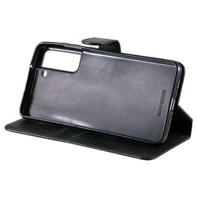 SKALO Samsung S21 FE Classic Lompakkokotelo - Musta