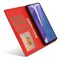 SKALO Samsung A52/A52s DOLIZMA 2 in 1 magneettinen lompakkokotelo - Punainen
