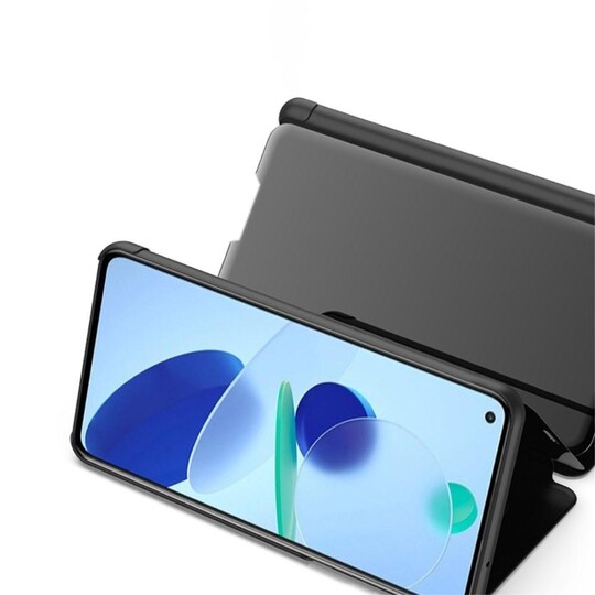 SKALO Xiaomi Mi 11 Lite Clear View Mirror Lompakko - Kulta