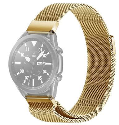 SKALO Milanese Loop to Samsung Watch 3 41mm - Kulta