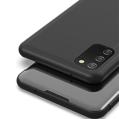 SKALO Samsung A02s / A03s Clear View Mirror Lompakko - Hopea
