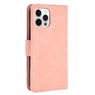 SKALO iPhone 13 Pro 6-lokeroa Lompakkokotelo - Pinkki