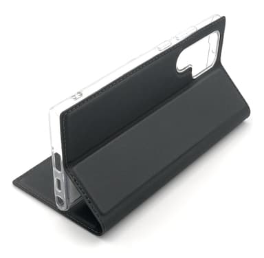 SKALO Samsung S22 Ultra Lompakkokotelo Ultra-ohut muotoilu - Sininen