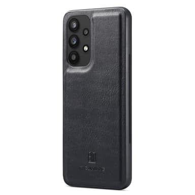 DG MING Samsung A33 5G 2-in-1 magneetti lompakkokotelo - Musta
