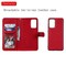 SKALO Samsung A52/A52s Magneettinen kuori/lompakko ""2 in 1"" - - Punainen
