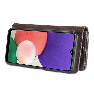 DG MING Samsung A22 5G 2-in-1 magneetti lompakkokotelo - Harmaa