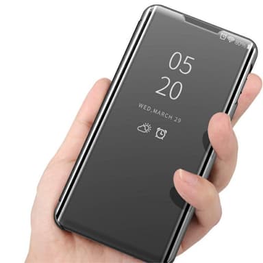 SKALO Samsung A02s / A03s Clear View Mirror Lompakko - Hopea
