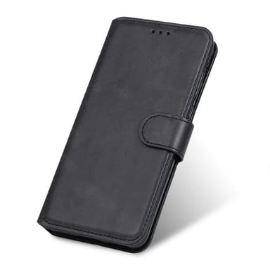 SKALO Samsung S21 FE Classic Lompakkokotelo - Musta