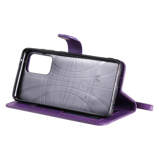 SKALO Samsung A52/A52s Magneettinen kuori/lompakko ""2 in 1"" - - Violetti