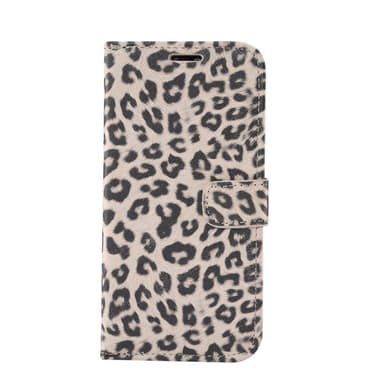 Leopardikuvioinen lompakkokuori iPhone 12 Pro Maxille - Keltainen