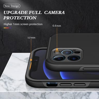 iPhone 12 Pro sormirengasten tukijalka hybridikotelo
