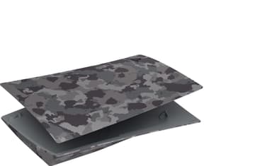 PS5 kuori pelikonsolille (Grey Camouflage)