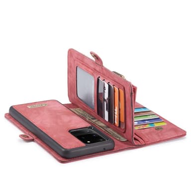 Samsung Galaxy S20 Ultra CASEME Irrotettava 2-in-1 kotelo - Punainen