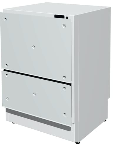 Festivo jääkaappipakastin vetolaatikossa 600 CF CITYCOLD integroitava
