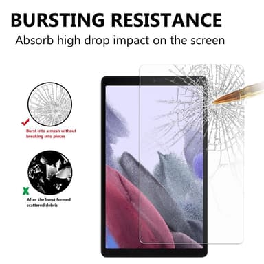 Karkaistun lasin näytönsuoja Samsung Galaxy Tab A7 Lite